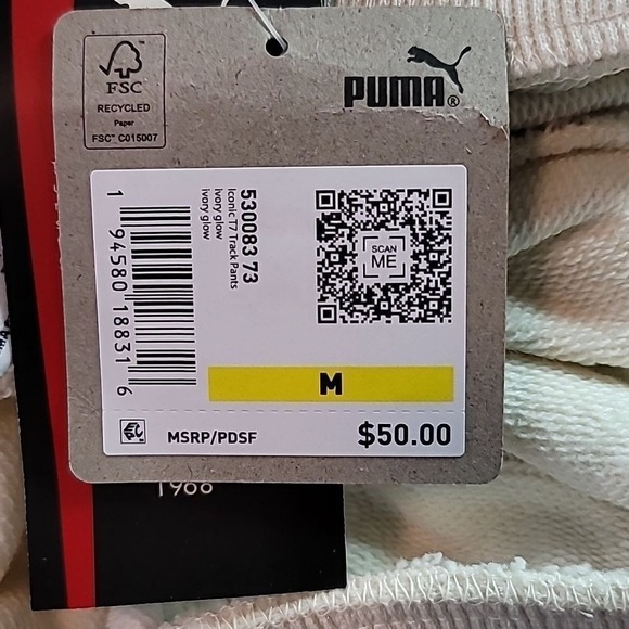 PUMA‎ Ivory T7 Track Pants - Picture 12 of 13